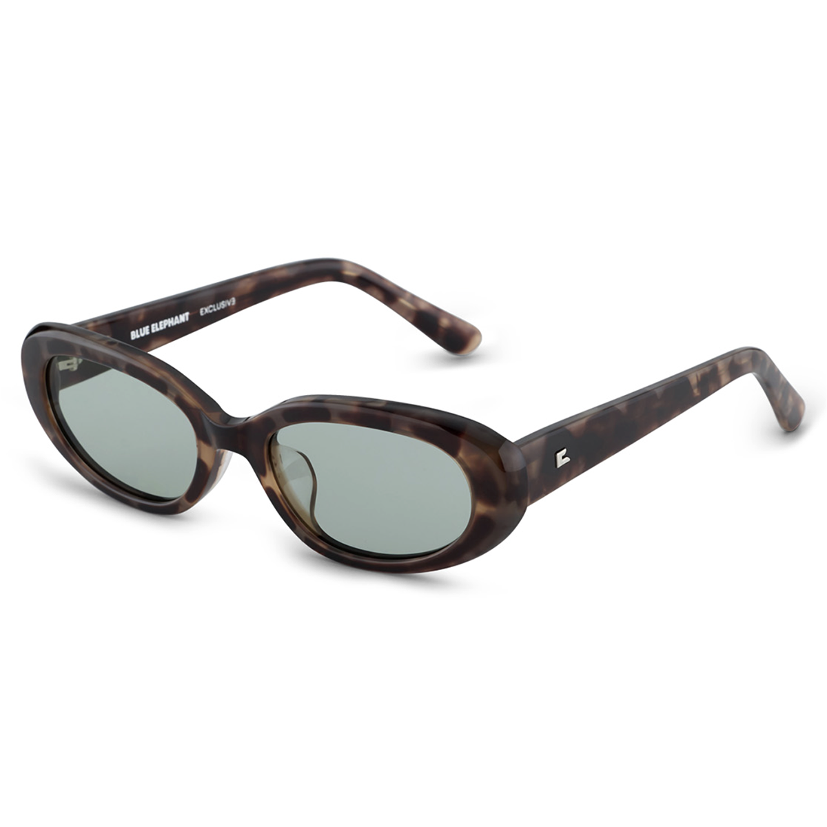 BLUE ELEPHANT YUKI-S Leopard acetate Sunglasses, Unisex