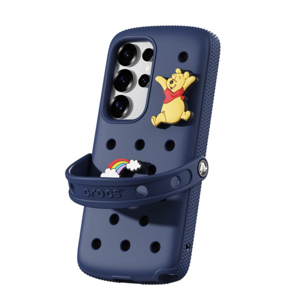 SAMSUNG Galaxy S25 Plus x Crocs Cover Case With Jibbitz Charms #Navy