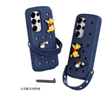 SAMSUNG Galaxy S25 x Crocs Cover Case With Jibbitz Charms #Navy