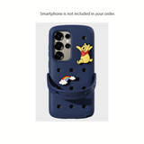 SAMSUNG Galaxy S25 x Crocs Cover Case With Jibbitz Charms #Navy