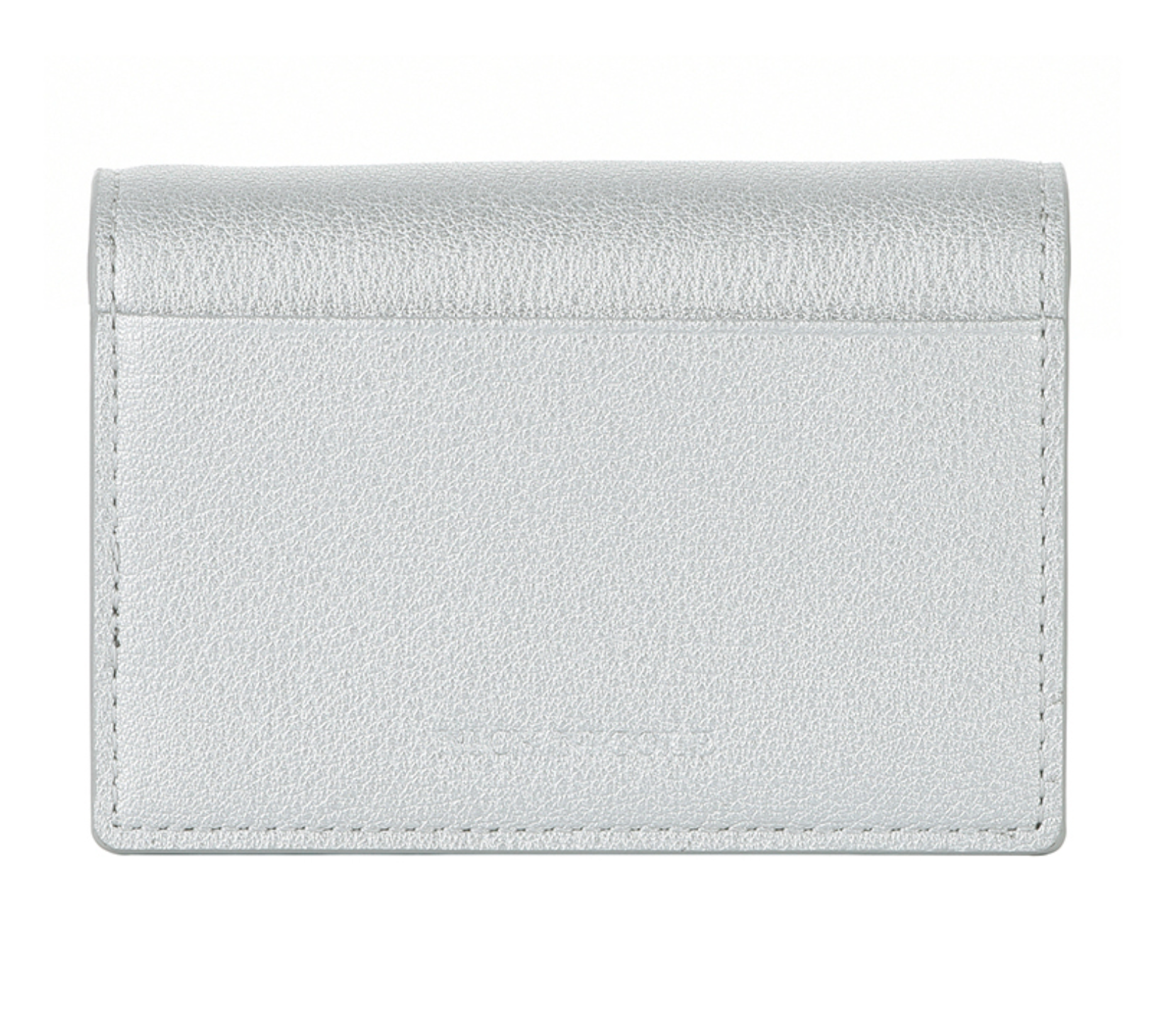 Nick & Nicole Crystal Accordion Wallet, Silver, Made in Korea