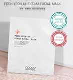 Coopy PDRN YEON-UH Derma Face Mask 23ml x 5 Sheets, Hydrating Moisturizing