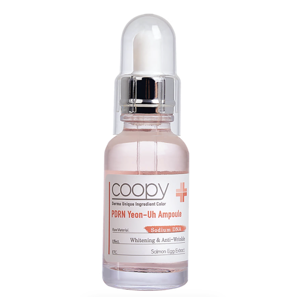 Coopy PDRN Yeon-Uh Ampoule 30ml, Salmon DNA Whitening & Anti-Wrinkle