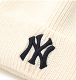 MLB Kids Korea 2025 New Jelly Beanie New York Yankees, Cream