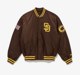 New Era MLB San Diego Padres Authentic Stadium Jacket Brown 2026 New