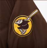New Era MLB San Diego Padres Authentic Stadium Jacket Brown 2026 New