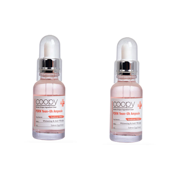 Coopy PDRN Yeon-Uh Ampoule 30ml × 2ea, Salmon DNA Whitening & Anti-Wrinkle