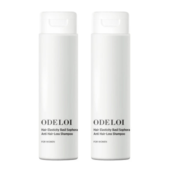 Odeloi Hair Elasticity Basil Sophora Anti Hair-Loss Shampoo 250ml + 250ml / Kbeauty