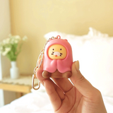 KAKAO FRIENDS Choonsik Cozy Blanket Moving Keyring OFFICIAL MD / Korea