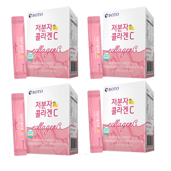 BOTO Small Molecular Collagen C 4 box (1 box /30sticks) / Korea