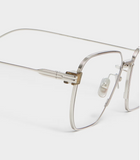 Gentle Monster 2024 TapTap KC3 Silver Titanium Eyewear eyeglasses / Korea