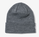 New Era Basic Cuff Beanie, Charcoal / 2024