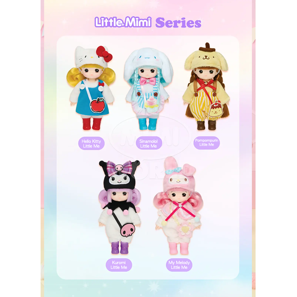 USA-Mimi-369様 リクエスト 2点 まとめ商品 Little Mimi Sanrio Sanrio My Melody X Little Mimi Figure Doll