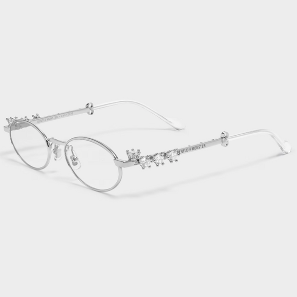 genuine Gentle Monster x D'heygere Pierced 02 Silver Eyewear Sunglasses  / Korea