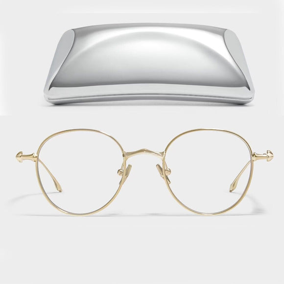 Gentle Monster 2024 Ep 031 Gold Titanium Eyewear eyeglasses / Korea