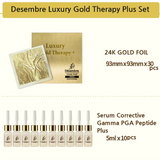 Desembre Luxury Gold Therapy Plus Set (10 sessions) anti-aging Kbeauty