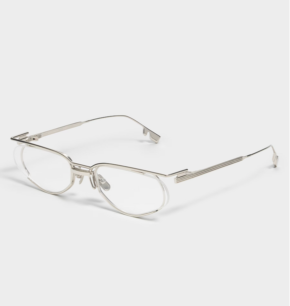 Gentle Monster 2024 DON 02 Silver Titanium Eyewear eyeglasses / Korea