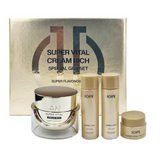 IOPE Super Vital Cream Rich Special Set 50ml(4 Items) Total Anti-aging Kbeauty