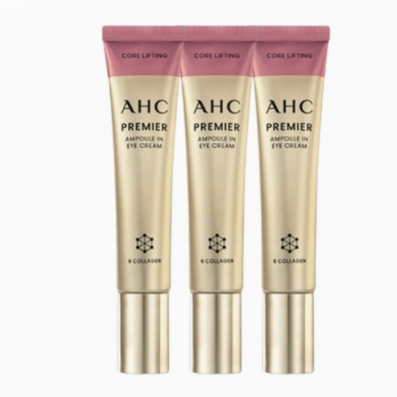 AHC Premier Ampoule in Eye Cream Core Lifting 40ml + 40ml + 40ml Kbeauty