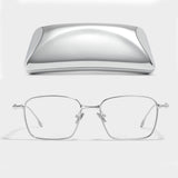 Authentic Gentle Monster 2024 Abba 02 Silver Titanium Eyewear eyeglasses/Korea