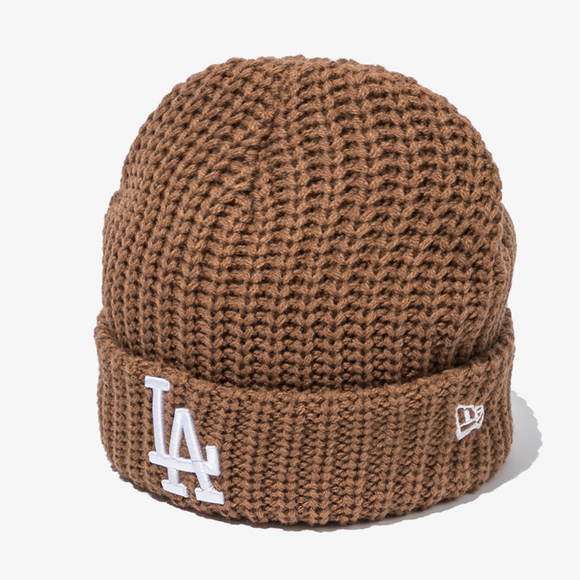 New Era MLB New York Yankees Big Rib Cuff Beanie, Cedar(Brown) / 2024