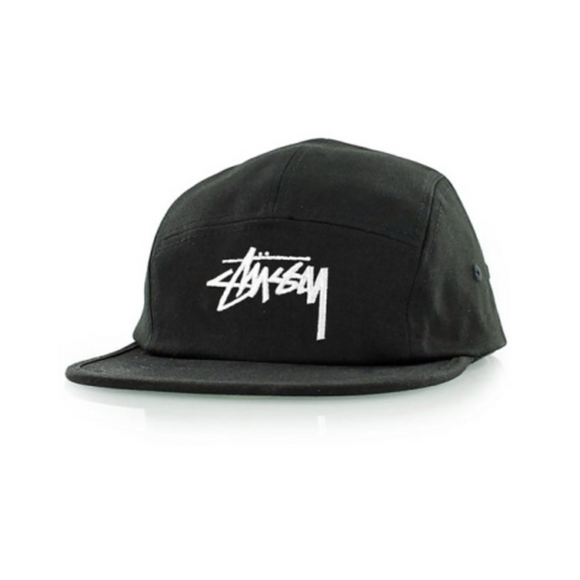 Stussy Camp Cap Black Hat Genuine Ball Cap STUSSY STOCK FA17 CAMP CAP