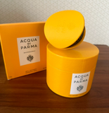 Renewal Acqua Di Parma Car Diffuser Leather Case Set(Yellow + refill Buongiorno)