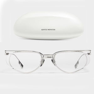 Gentle Monster 2024 DON 02 Silver Titanium Eyewear eyeglasses / Korea