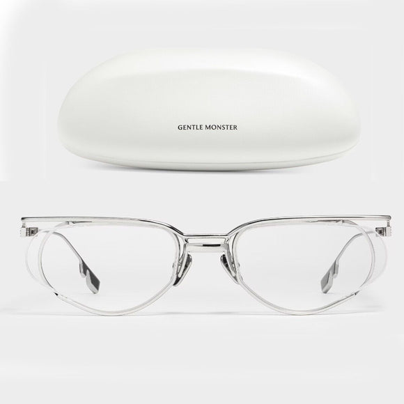 Gentle Monster 2024 DON 02 Silver Titanium Eyewear eyeglasses / Korea