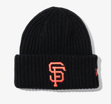 New Era KIDS MLB San Francisco Giants Ribbed Cuff Beanie, Black / 2024