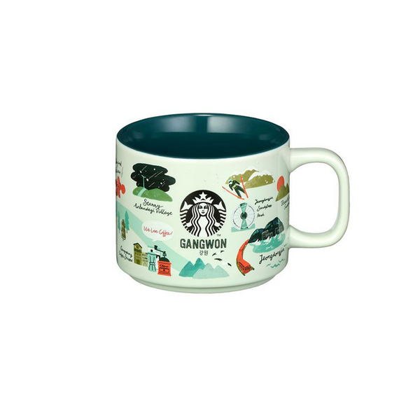 Starbucks Korea 2024  SS Annyeong Gangwon Mug 355ml / Korea