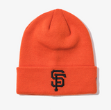 New Era MLB San Francisco Giants Basic Cuff Beanie, Orange / 2024