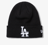 New Era KIDS MLB LA Dodgers Basic Cuff Beanie, Black / 2024