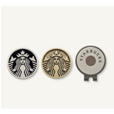 Starbucks Korea Buddy gold black ball marker set / Korea