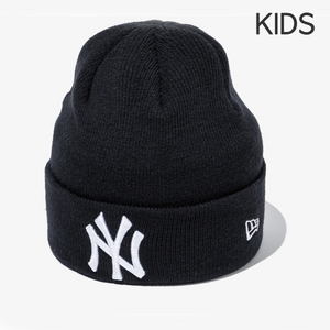 New Era KIDS MLB New York Yankees Basic Cuff Beanie, Navy / 2024