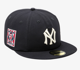 New Era MLB New York Yankees Cooperstown 8 Panel Size Cap, Navy