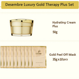 Desembre Luxury Gold Therapy Plus Set (10 sessions) anti-aging Kbeauty