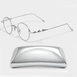 Authentic Gentle Monster 2024 Zodiac 02 Silver titanium Eyeglasses / Korea