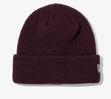 New Era WAFFLE SHORT CUFF BEANIE MAROON, 2024