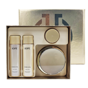 IOPE Super Vital Cream Rich Special Set 50ml(4 Items) Total Anti-aging Kbeauty