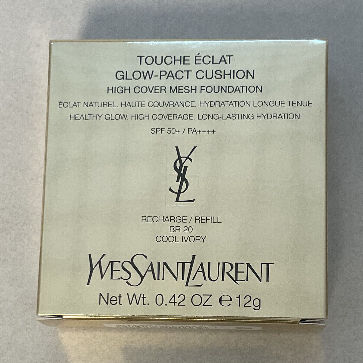 YSL TOUCHE ÉCLAT GLOW-PACT CUSHION Refill 12g Mesh Cushion YSL TOUCHE ÉCLAT GLOW-PACT CUSHION Refill 12g Mesh Cushion