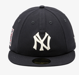 New Era MLB New York Yankees Cooperstown 8 Panel Size Cap, Navy