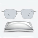 Authentic Gentle Monster 2024 ABBA 02(SM) Titanium Eyewear Sunglasses / Korea