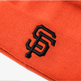 New Era MLB San Francisco Giants Basic Cuff Beanie, Orange / 2024