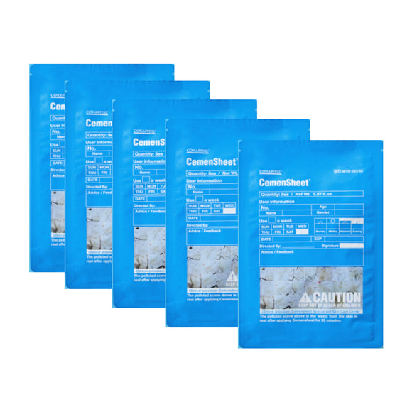 CONAPIDIL Cemen Sheet 30ml x 5ea, Pore and dead skin cell care mask Pack, Kbeauty