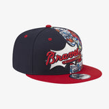 New Era 2025 New Era 2025 MLB Atlanta Braves Player Weekend Snapback, Navy