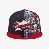 New Era 2025 New Era 2025 MLB Atlanta Braves Player Weekend Snapback, Navy