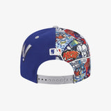 New Era 2025 MLB LA Dodgers Player Weekend Snapback, Dark Royal - Free Size