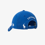 New Era x Polo Ralph Lauren MLB Cooperstown Chicago Cubs Unstructured Ball Cap, Blue / 100% Authentic