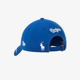 New Era x Polo Ralph Lauren MLB Cooperstown LA Dodgers Unstructured Ball Cap, Blue / 100% Authentic